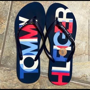 New Women’s Tommy Hilfiger Flip Flops